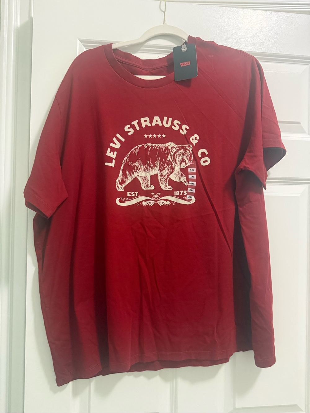 Levi's Red Graphic Crewneck Tee